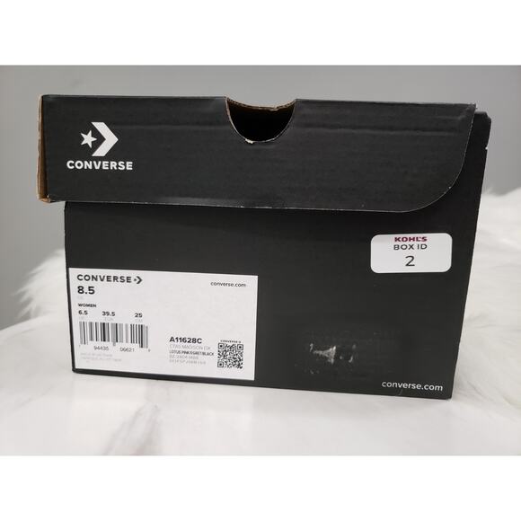 Converse Women's Chuck Taylor All Star Madison Checkered Low Shoes Pink Size 8.5 - Picture 6 of 7